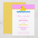 Search for pink and yellow baby shower invitations Polka dots