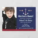 Search for anchors away invitations Blue