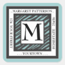 Search for square address stickers Initial