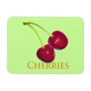 Recherche de cerises rouges magnets Été