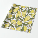 Search for lemon wrapping paper Beautiful