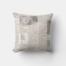Recherche de vieux journal coussins Texture