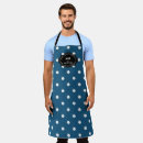 Search for blue polka dot aprons Modern