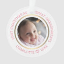 Search for great grandparents ornaments Modern