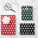 Search for red and black christmas tree wrapping paper Cute