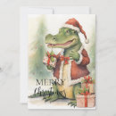 Search for crocodile christmas cards Funny