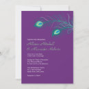 Search for peacock feather wedding invitations Formal