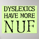 Recherche de dyslexiques posters Dyslexie