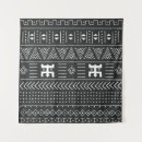 Search for black and white tribal art Boho