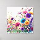 Search for wildflower canvas prints Bloom