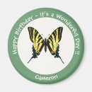 Recherche de de papillon refrigérateur magnets Vintage