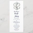 Search for nautical wedding programs Rustic