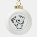 Search for dog lover ornaments Black
