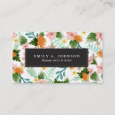 Recherche de motif tropical cartes visite Girly