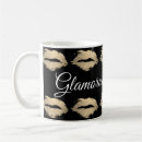 Search for gold kiss mugs Girly