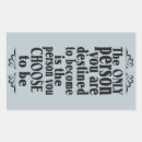 Recherche de personnalité autocollants Typographie