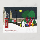 Search for snowman painting postcards Santa claus