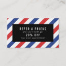 Search for hairdresser referral cards Modern
