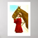 Recherche de cavalier de cheval posters Vintage