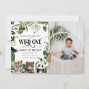 Search for wild things invitations Jungle