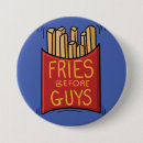 Recherche de frite badges Malbouffe