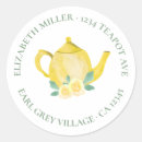 Search for watercolor address stickers Elegant