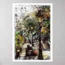 Recherche de montmartre Illustration