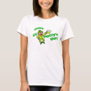 Recherche de vert heureux tshirts Femmes