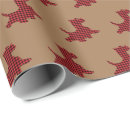 Search for scottie wrapping paper Plaid