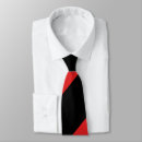 Search for red and black ties For him
