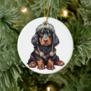 Search for gordon setter ornaments Animal