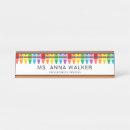 Search for rainbow name plates Kindergarten