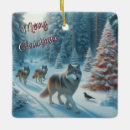 Search for wolves ornaments Winter