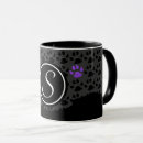 Search for wolf paw print mugs Dog