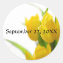 Search for yellow tulips stickers Bouquet