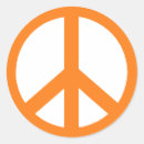 Search for orange peace stickers Anti war