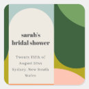 Search for retro bridal shower stickers Colourful