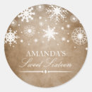 Search for winter sweet 16 stickers Snowflake