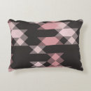 Recherche de rose et blanc coussins Gris