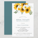Search for sunflower bridal brunch invitations Rustic