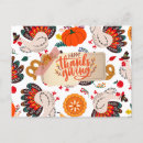 Recherche de dindons cartes postales Feuilles d'automne