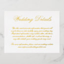 Search for gold foil wedding enclosure cards Elegant