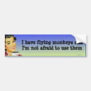 Search for funny monkey bumper stickers Joke