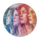 Recherche de visage planches à découper Femme