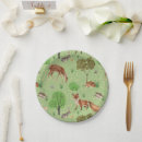 Recherche de hérisson mignon assiettes en papier Lapin
