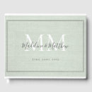 Search for linen guest books Minimalist