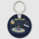 Search for alien spaceship keychains Outer space