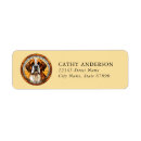 Search for saint return address labels St bernard