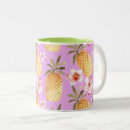 Search for retro pineapple mugs Tropical
