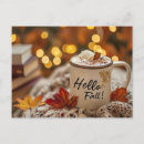 Search for autumn design postcards Leaves
